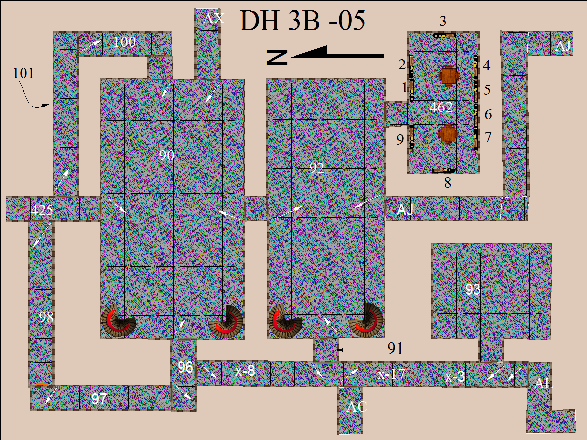 map section DH 3B -05