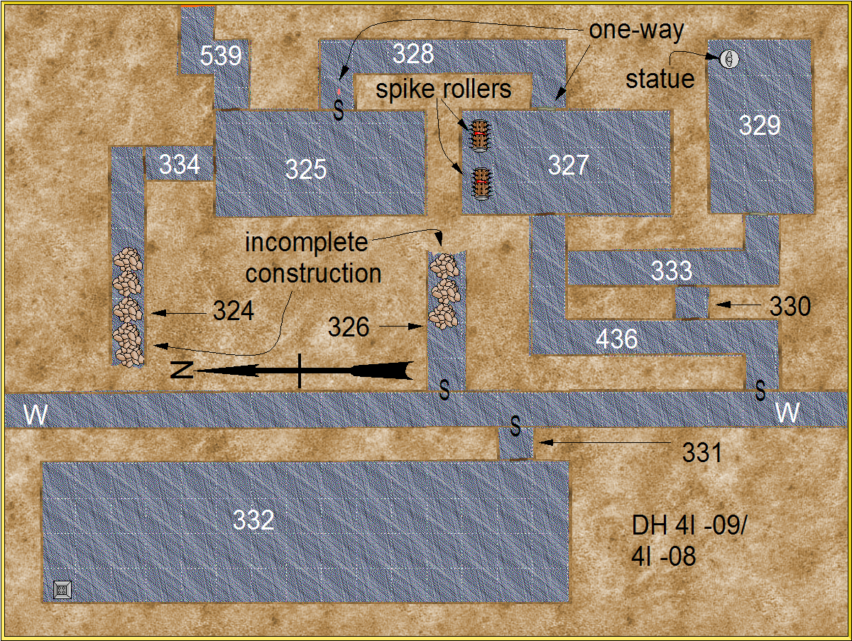 map section DH 4I -09